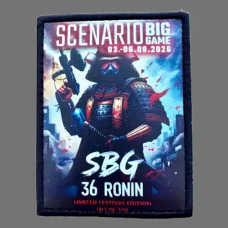 Limited Edition KUPA-Patch zum SBG 36: "RONIN"