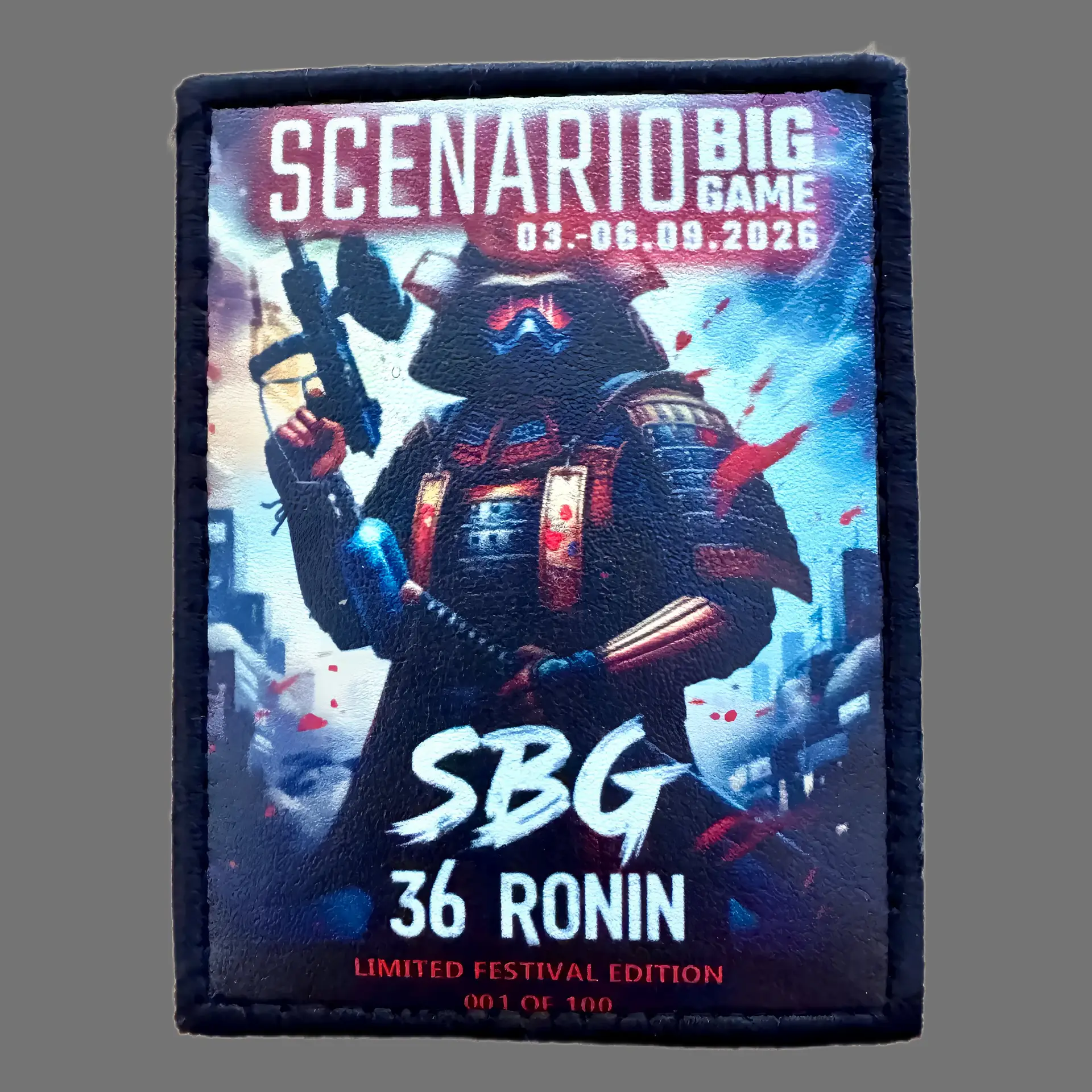 Limited Edition KUPA-Patch zum SBG 36: "RONIN"