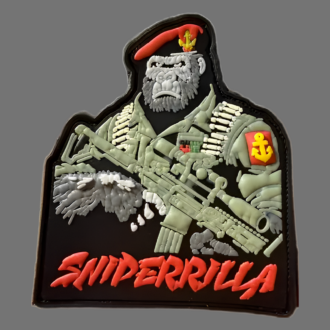 Sniper Patch „Sniperrilla“ | Tactical 3D Rubberpatch