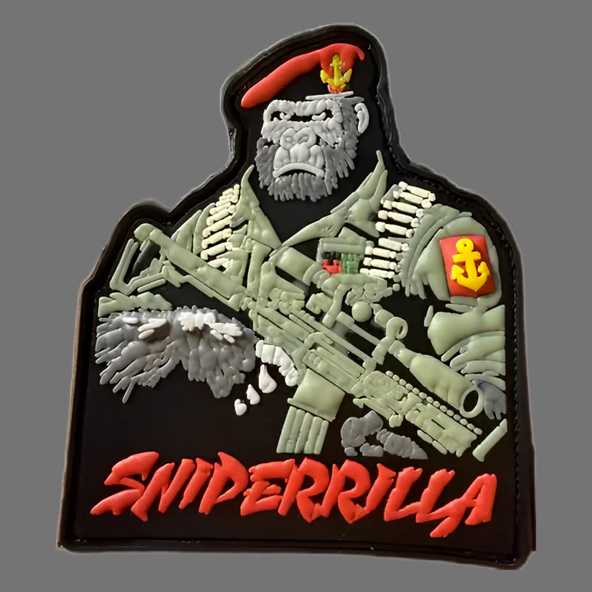 Sniper Patch „Sniperrilla“ | Tactical 3D Rubberpatch