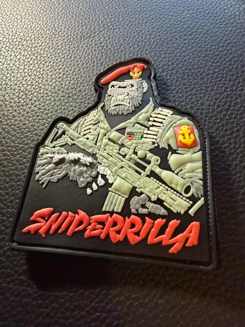 Sniper Patch „Sniperrilla“ | Tactical 3D Rubberpatch – Bild 2
